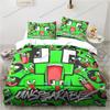 Cartoon Funny Play Unspeak.able Bedding Set Bedroom Soft Bedspreads for Bed Comefortable Duvet Cover Quilt and Pillowcase