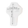 10pcs Food Grade Silicone Silicone Cross Mold Pendant Casting Mold  For Craft Projects