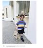 Boys' Striped Summer T-shirt: 2026 Trendy Short Sleeve Top