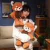 Panda Plush Red Toy Dolls Room Decoration Ornaments Children Gift Festivals
