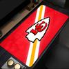 Kansas City Chiefs Logo Mauspade, Gummibasis, Esports Schreibtischmatte, Mauspade für Gamer und Bürogebrauch, Gaming Schreibtisch, leicht zu reinigende Matte