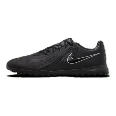 Phantom GX Punta Rotonda Confortevole TF (Borchie di gomma) Scarpe da calcio ammortizzanti e resistenti Scarpe da calcio unisex Nere FJ2577-001