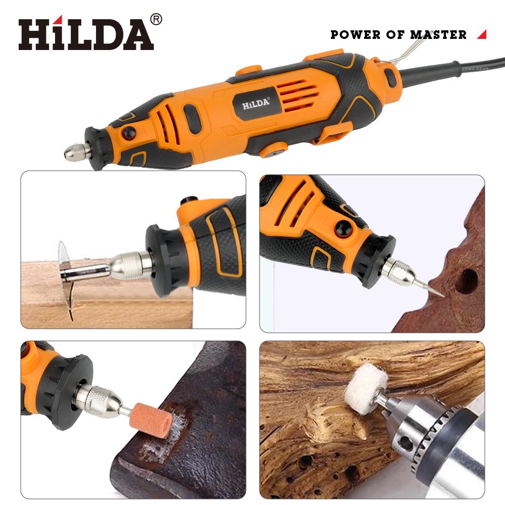 176-Piece Electric Grinder Set: Variable Speed Handheld Engraving & Polishing Machine