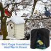 Parkiet Kooihoes Ademend Winddicht Met Rits Warme Hoes Papegaai Kooi Bescherming Omheining Voor Agapornissen Parkieten Konijn Ara
