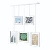 Umbra EXHIBIT Photo Display Frame, Stylish Postcard Size, 2L Size, White (Product Code: 21013426660)