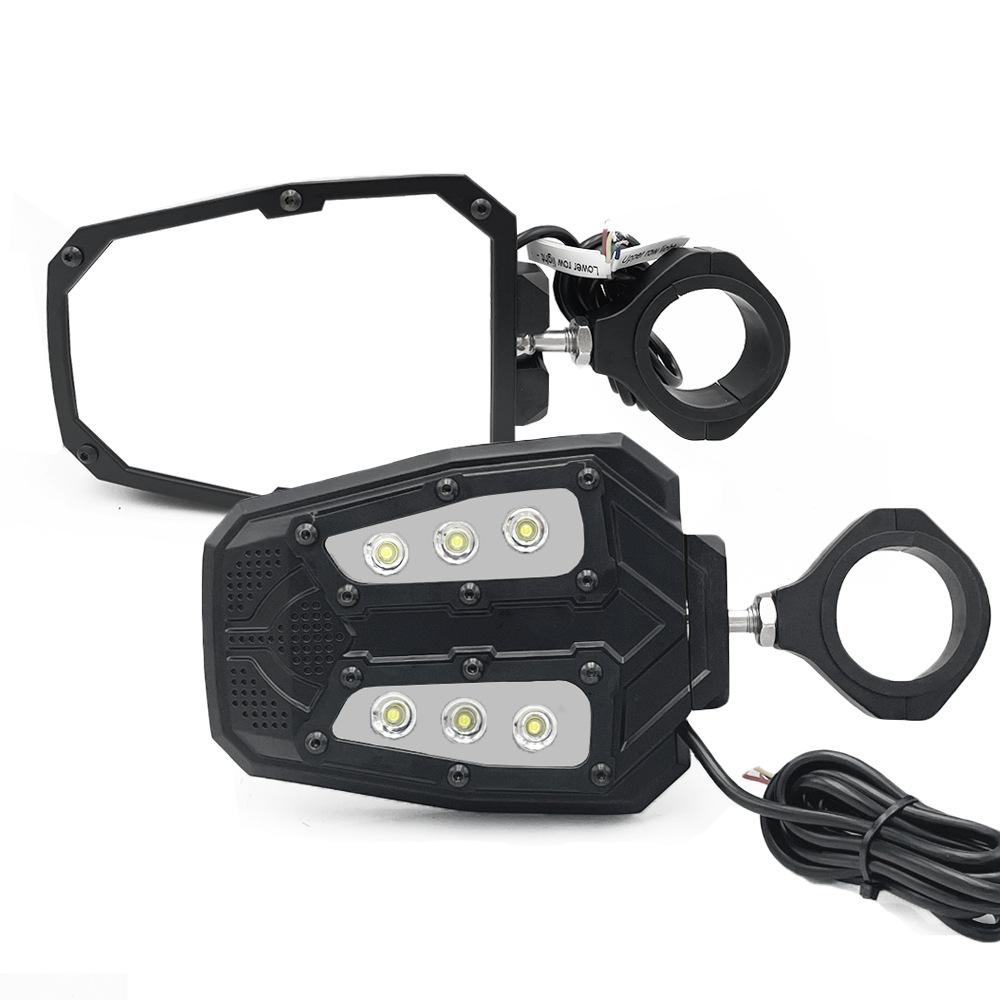 High Quality Rearview Mirror Side View Mirrors Backup Mirrors Adjustable Side Mirror Lights Rearview Mirror For  Can AM Maverick X3