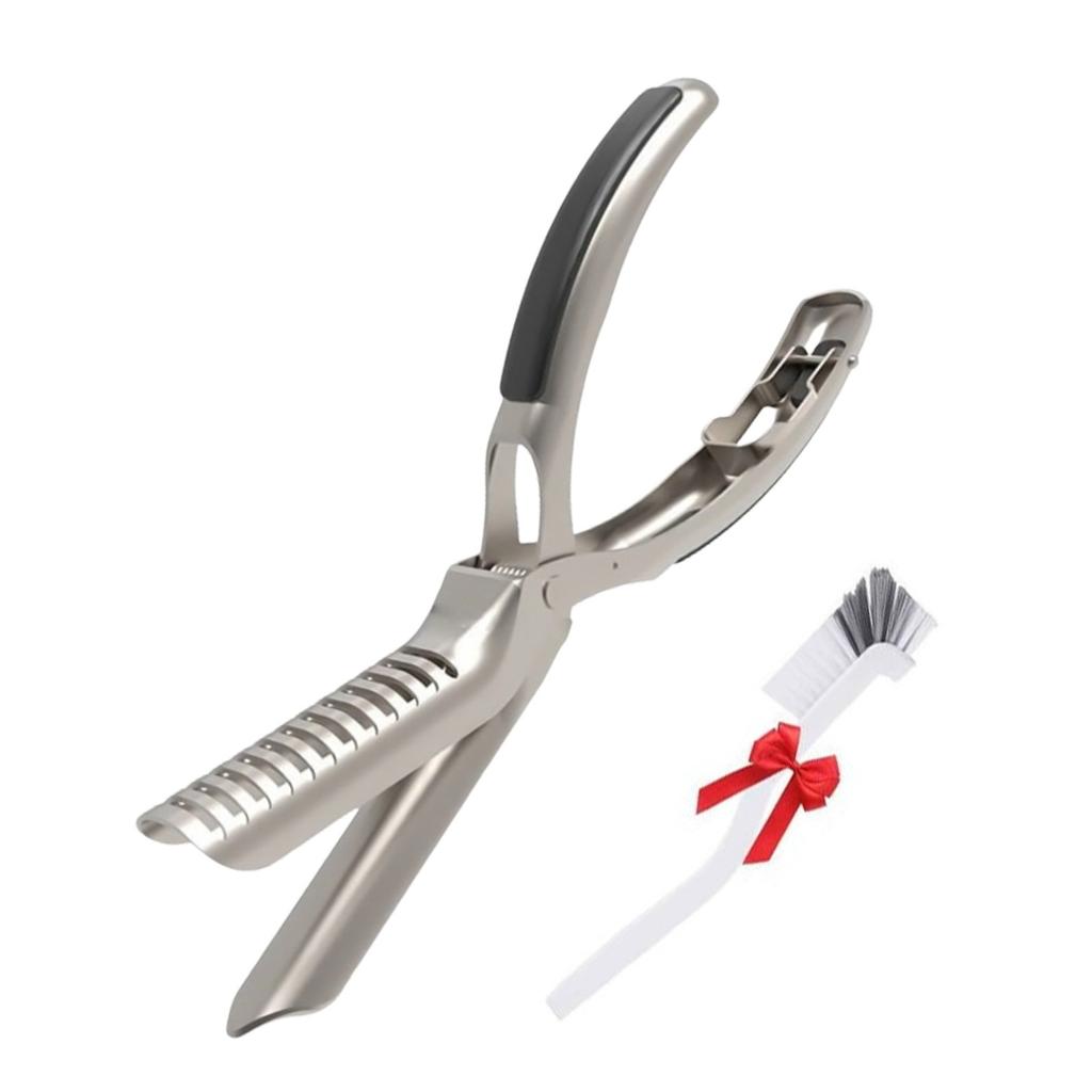 Professional Stainless Steel Rib Membrane Remover Tool Ergonomic Handle For Barbecue Preparation And Kitchen Use