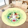 17 Styles HD Doraemon Print Round Carpet Bedroom LivingRoom Mat Sofa Home Children's Room Decor Rug Free Shipping Holiday Gift