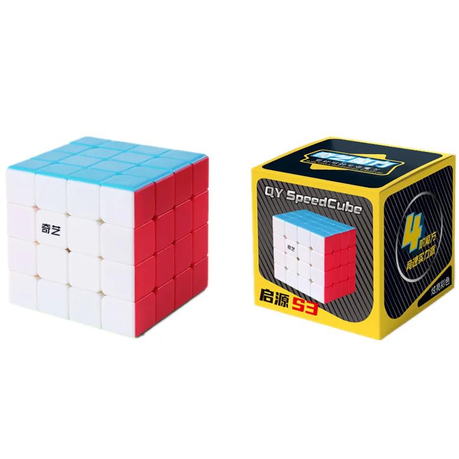 QiYi Speed Cube Yuan S 4x4 V2 V3 4x4x4 Puzzle Speed Magic Cube 4Layers Speed Cube Professional Puzzle Toy For Children Kids Gift