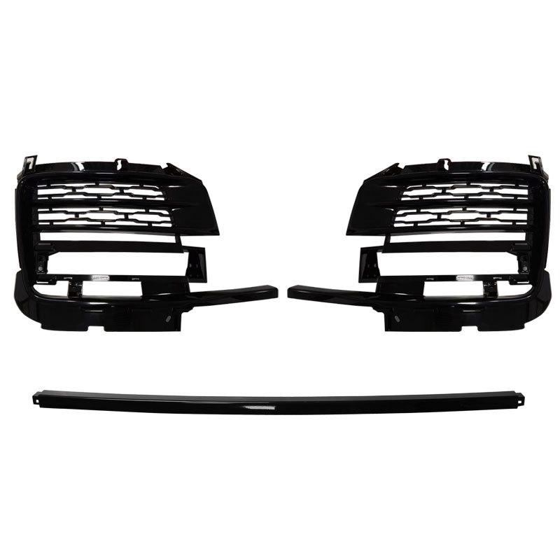 Trim Kit for Range Rover 18-22: Grille, Shark Gill, Handle Cover, Tailgate, and Body Trim