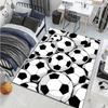 1PC Multiple Soccer Balls Carpet for Living Room Bedroom Sofa Home Decor Rus Non-slip Floor Mat Luxury Gift Multiple Sizes