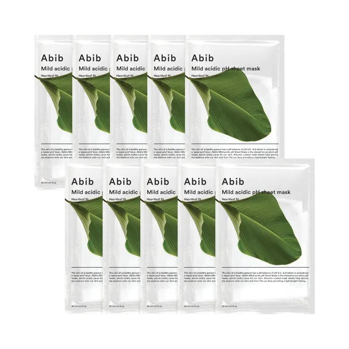 Mildly acidic sheet mask, 10 sheets of perilla oil