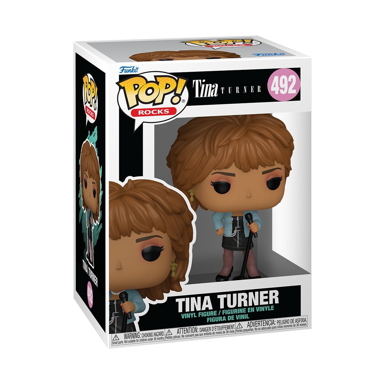 Funko Tina Turner What Love Got to Dowith It Collectible Vinyl Figure Gift Idea Official Product Kids Adult Toy Music Fan Figure for Collector and