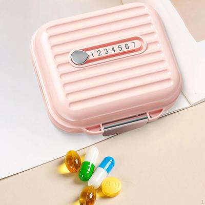 Estojo Organizador Recipiente de Bolso Proteção com Divisória Porta-Objetos Diário Leve para Casa Sênior