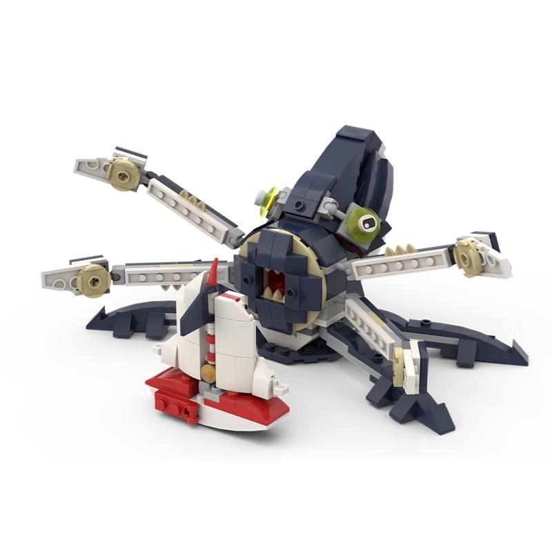 Bricklink Fikirler Subnautica Derinlerin Canavarları 31088 Deniz Aç Kurt Dünya Yaratıcı Yapı Blokları Çocuk Oyuncakları Noel Hediyesi
