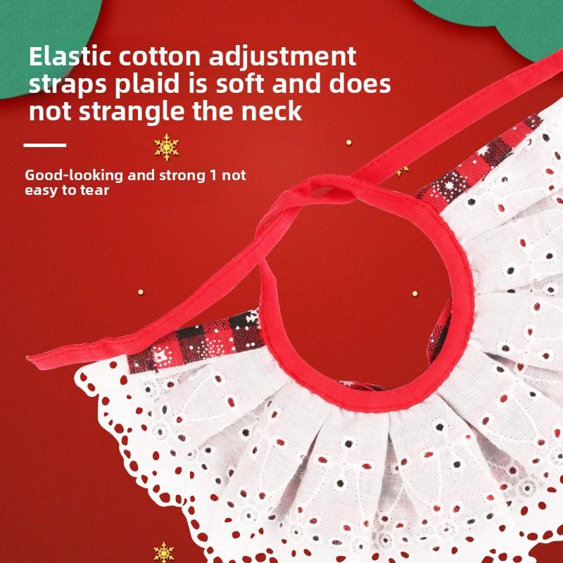 Halloween Haustier Speichel Tücher, Stoffspitze Strickdekorationen, Katzen- und Hundehalsbänder, Kätzchenschals, Haustierschals