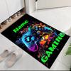 Custom Name Game Controller Printed Carpet, for Office Chair Living Room Bedroom Kitchen Room Decor Gifts.