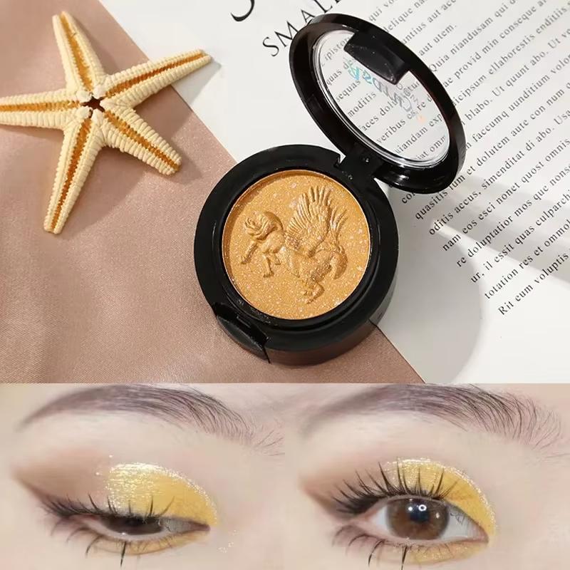 Glitter Eyeshadow Pearlescent Highlighter Powder Makeup Diamond Eye Shadow Palette Bright Shiny Eye Makeup Cosmetics