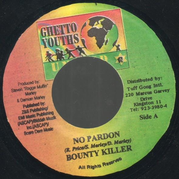 

7inch Record BOUNTY KILLER DADDIGON No Pardon Babylon Agwaan So NONE Ghetto Youths U 2002 Jamaica Reggae Ska Dub Used