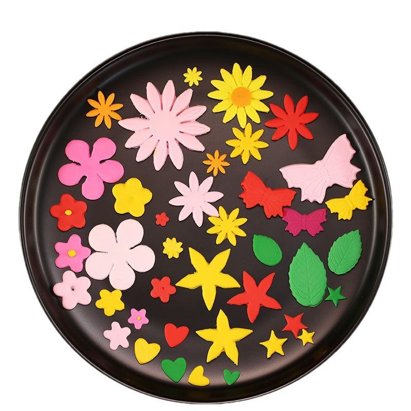 3Pcs/Set Mini Heart Flower Mold Plastic Plunger DIY Cake Decorating Tools Fondant Sugar Craft Biscuit Cookies Cutter Mould