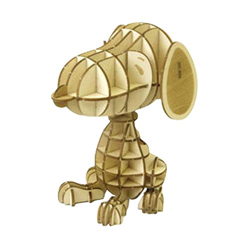 

Wooden Art ki-gu-mi Snoopy card stand