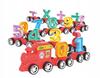 Red Educational Magnetic Train Learning Numbers Montessori Operations 31pcs