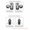 Zinc Alloy Combination Cabinet Lock 3 Digit Password Cabinet Lock  Drawer Lock