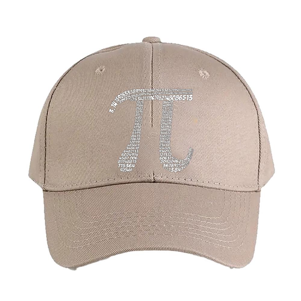 Pi Symbol   decimal values cap Summer Woman Man Adult Hat Casual Adjustable Funny Dad Printed Baseball Caps boyfriend