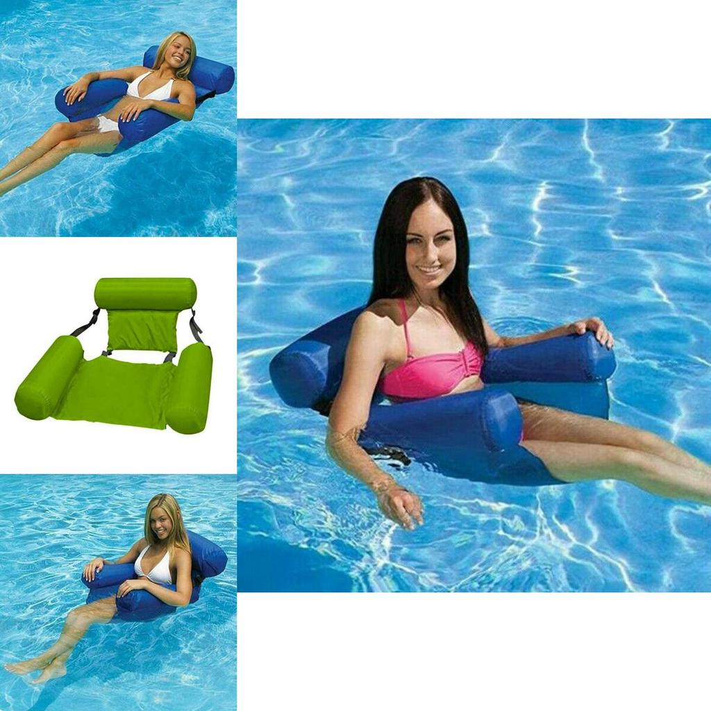 Pohodlné plavecké plovoucí křeslo pro relaxační dny u bazénu nebo jezera