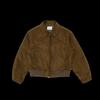 Mens Vintage High Street Suede Jacket Loose Fit Casual Flight Coat Teens