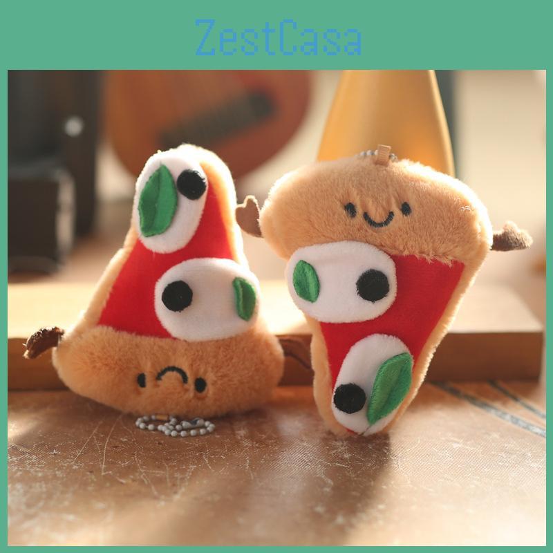 Jellycat Pizza Plush Toy Stuffed Keychain Backpack Decor With Plush Short