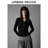 UR Women's Textured Button-Front Knit Cardigan