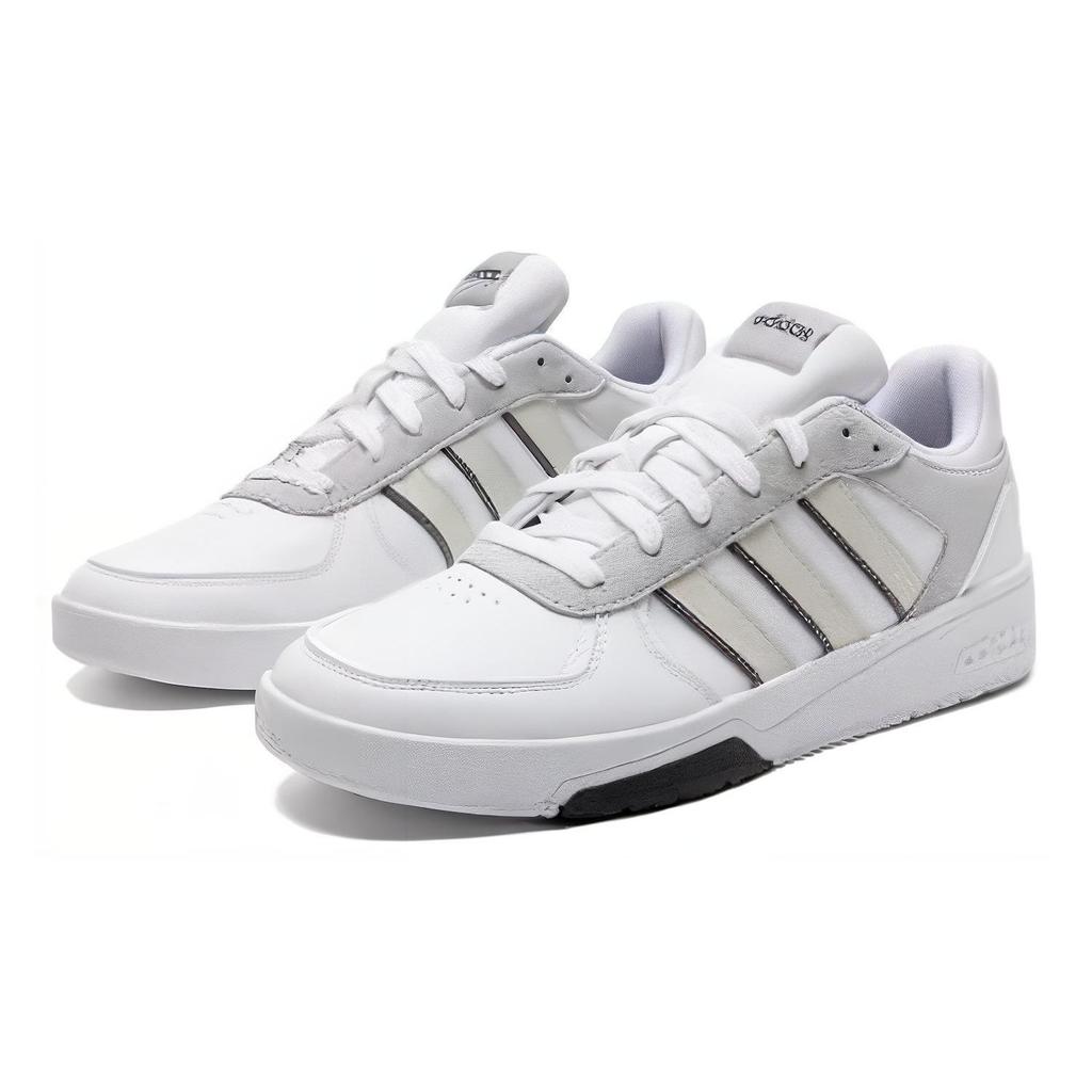 Adidas Neo Courtbeat Slip Resistant Durable Lightweight Low Top Skate Shoes Men Sneakers White IG7823