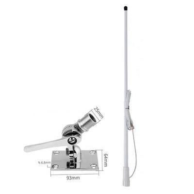 316 Stainless Steel Marine VHF 156-162MHz Fiberglass Yacht/Speedboat Antenna