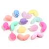 50pcs/lot Tulip Flower Bud Leaf Loose Beads Mix Color Flower Acrylic Beads For Jewelry Making DIY Bracelet Nacklace Accessories