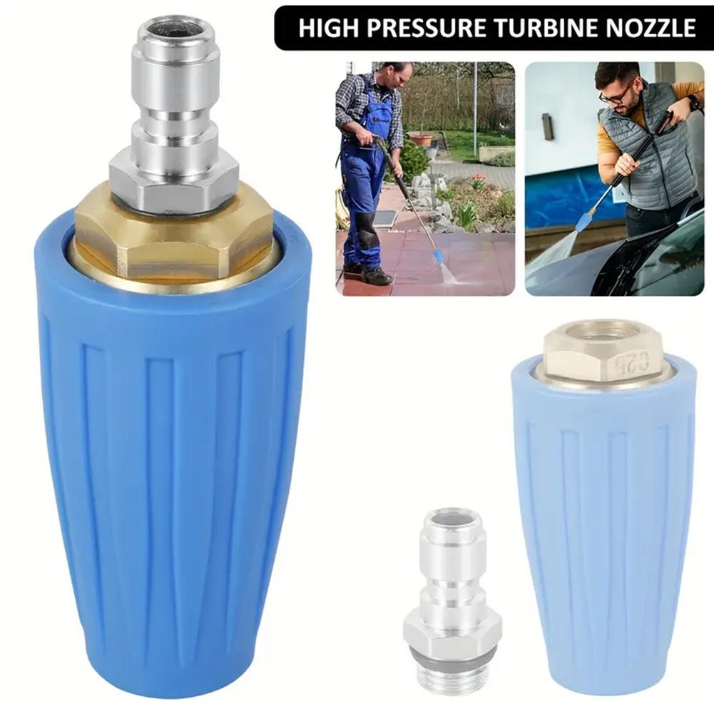 Pressure Washer Nozzle Quick Connect Metal Nozzle Spray Tips For Motorcycle Washing
