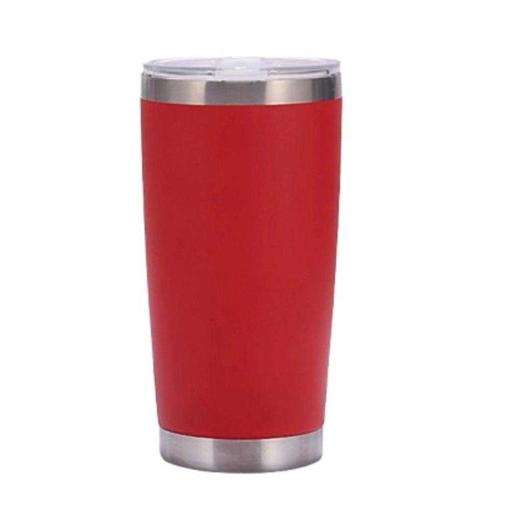 20oz Car Thermos Cup 304 Stainless Steel Tumbler Thermal Mug Insulation Water Bottle  Travel