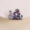 Skurrile Retro-Cartoon-Kreaturen Emaille-Anstecker Seltsamer Monster-Anstecker Edgy 90er Jahre Nostalgische Revers-Anstecknadel Lustiges Geschenk Für Freunde