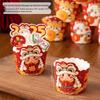 Baizi'en New Year Cartoon Cupcake Liners