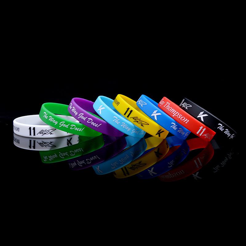 Braccialetti in Silicone da Stella NBA: Kobe, LeBron, Curry, Irving, Durant - Braccialetti per Fan di Basket e Calcio