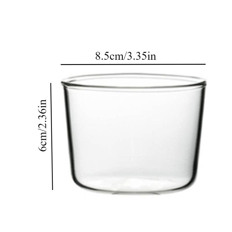 

Набор десертных пиал из прозрачного стекла, термостойкие чашки для желе и пудинга, форма для мусса и мороженого, вечериночная соусница, миска для приправ 201-300ml