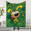 Lustige Niedliche M-Marsupilami Cartoon Decke Weich Warm Flauschige Überwurf Super Kinderspielzeug Bett Sofa Auto Kinderbett