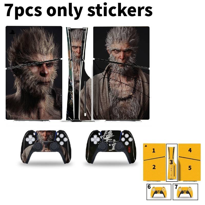 

Unique Black Myth Wukong Ps5 Slim Skin Protective Decal For Ps5 Gaming Machine Style J