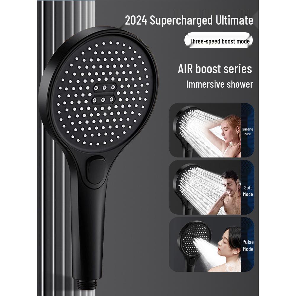 

Немецкий набор душевой лейки высокого давления - Очень сильный напор воды для домашних ванных комнат