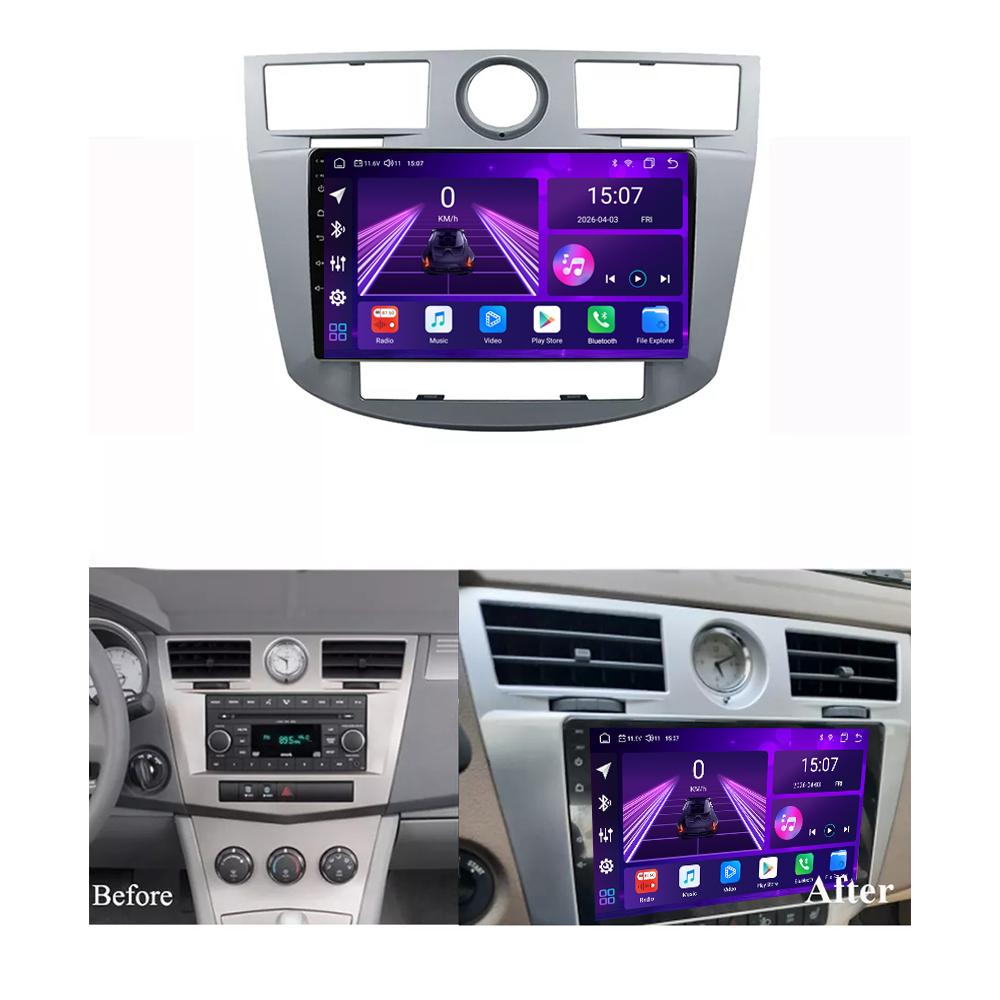 Android Car-Play Car Radio For Chrysler Sebring Cirrus 2007-2010 Multimedia Player Head Unit Stereo GPS Navigation BT WIFI,8 CORE ,2+32GB