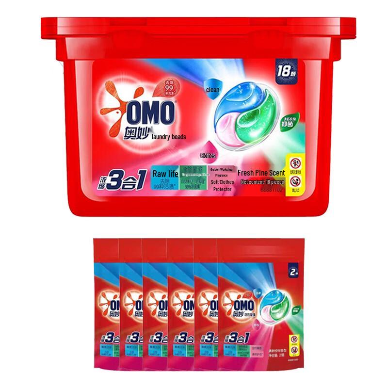 Omo Fresh Eucalyptus Laundry Pods