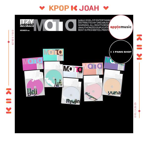 [POB] ITZY [Motto] 12-й мини-альбом (ЧЛЕН вер.) RANDOM (NO STORE BENEFIT)