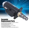 Hydraulic Pump Solenoid Valve Alloy Steel High Hardness Excavator Replacements for Kobelco SK250 Excavator Solenoid Valve
