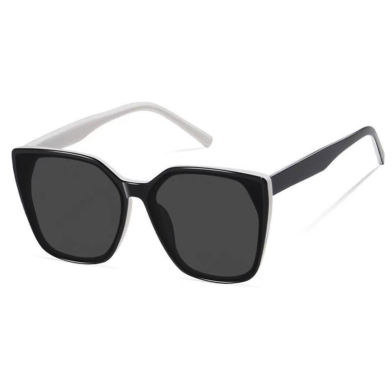 Popular Square Round Face Glasses Sunscreen Fashionable Unisex Large Frame Sunglasses Hot-Selling Sunglasses