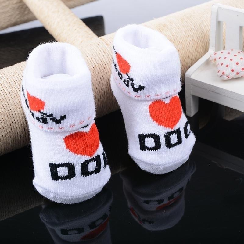1Pair Dad Mom Cotton Kids Socks Anti Slip Girls Socks Baby Girls Boys Soft Socks 1Pair Dad Mom Cotton Kids Socks Anti Slip Girls Socks Baby Girls Boys Soft Socks